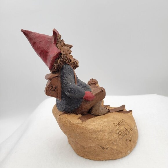 Tom Clark Walt Gnome SKIBO Skiing Gnome Figurine 1987 Signed & Numbered #22 - Picture 8 of 10